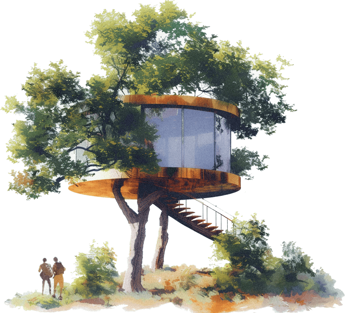 Treehouse Illustration