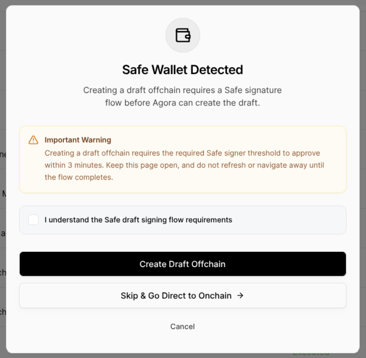 Detection of Safe Wallet